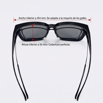Gafas de sol Fit-over unisex